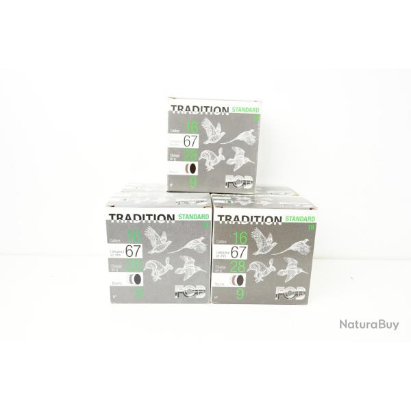 125 Cartouches FOB Tradition cal 16 N�9