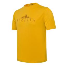 T-SHIRT BERETTA Cresta Jaune Safran