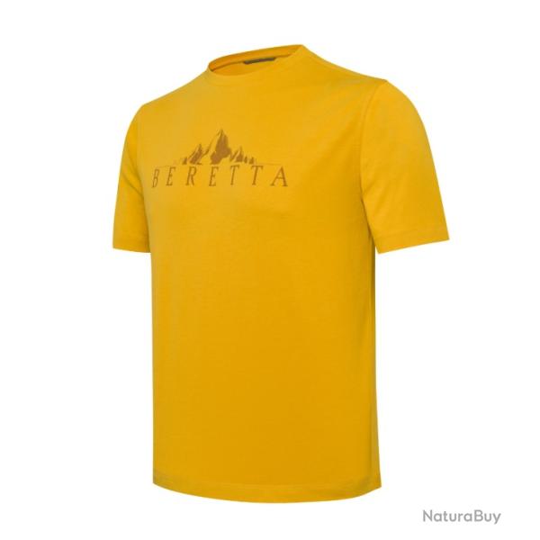 T-SHIRT BERETTA Cresta Jaune Safran