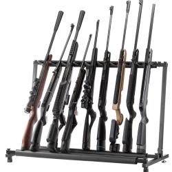 Ratelier vertical en m&eacute;tal pour armes