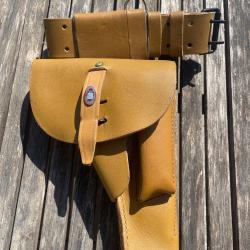 Superbe ensemble &eacute;tui Mac 50 ceinturon 1945 - Pucelle 151e RI