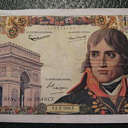 billet de 100 francs Napol&eacute;on Bonaparte TTB du 4-2-1960
