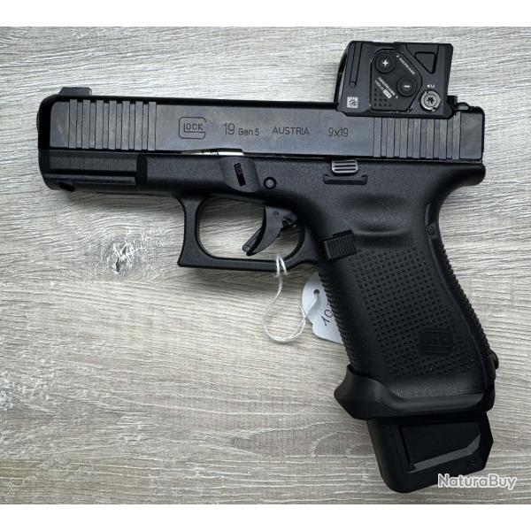 Occasion glock 19 a-cut aimpoint COA