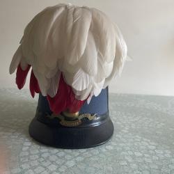 Tr&egrave;s beau shako d'&eacute;l&egrave;ve officier de l'ESM de St Cyr avec son casoar