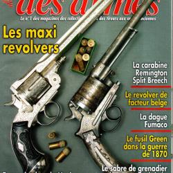 gazette des armes 381 maxi r&eacute;volvers, fusil green guerre 1870, fusil d'assaut uz 58, index , sabre,