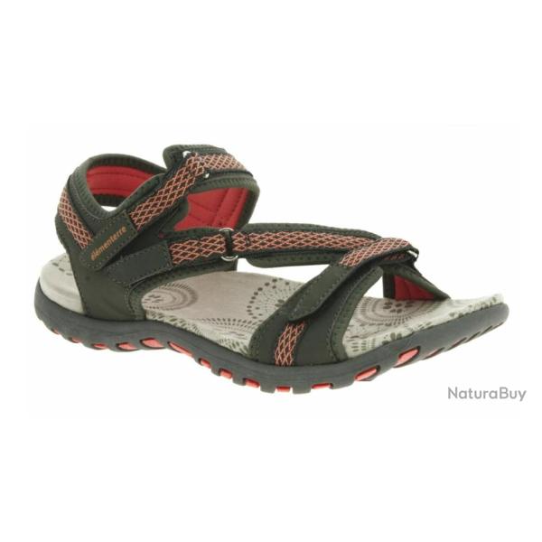 Sandale de Marche Femme Elementerre "Altata" 41 Gris