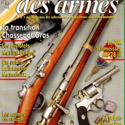 gazette des armes 317 , pm schmeisser mp28 part 3, transition chassepot-gras, pistolets marius berge