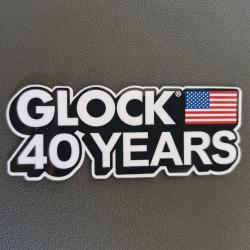 Sticker Glock 40 Years