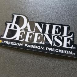 Sticker Daniel D&eacute;fense noir 10cm (&eacute;galement dispo en Blanc)