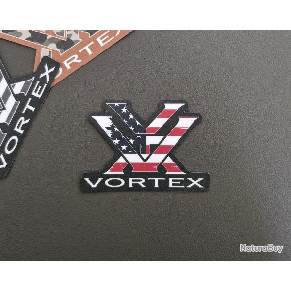 Sticker Vortex drapeau USA Vintage