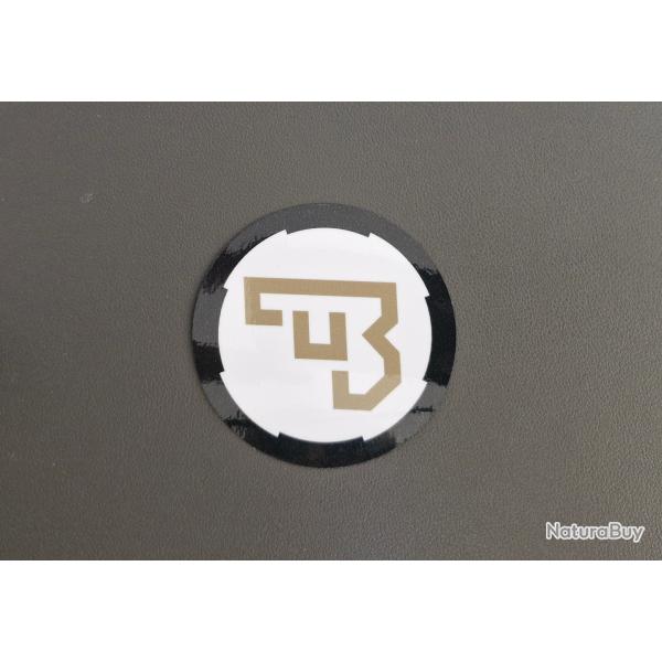 Sticker Logo CZ Rond 8cm
