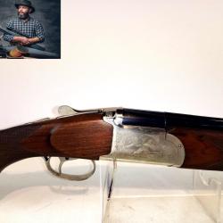 (3043) Fusil De Chasse Superpos&eacute; Verney Carron Grand B&eacute;cassier Cal.12/70 - OCCASION