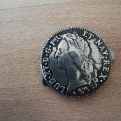 Onglier 5 Francs argent 1767.