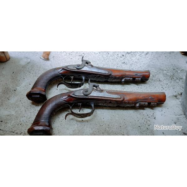 Paires De Pistolets Boutet a Versailles