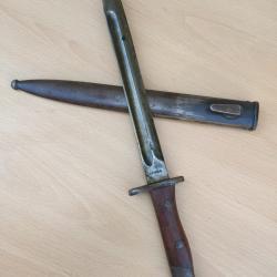 Ba&iuml;onnette type 45 du royaume du Siam pour mauser 1902