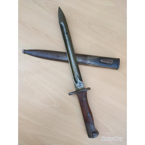 Ba�onnette type 45 du royaume du Siam pour mauser 1902