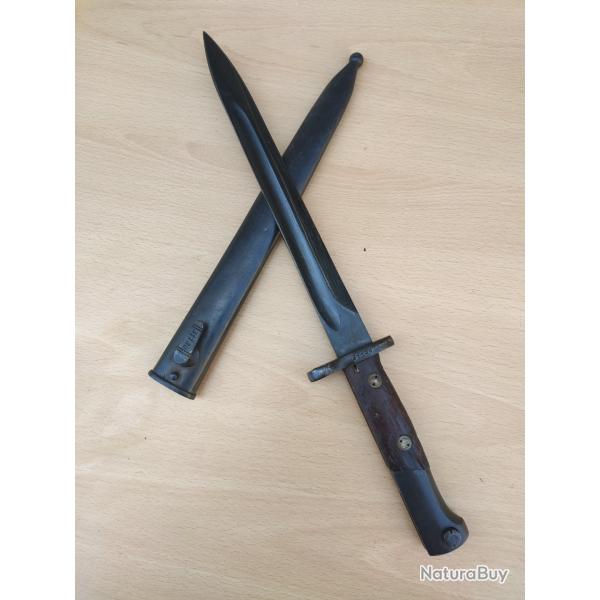 Ba�onnette mod�le 1948 pour mauser M48 fabrication yougoslave version export contrat Syrie