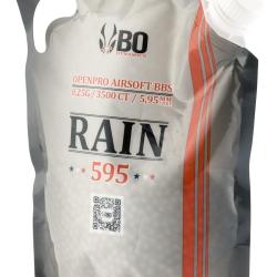 Sac de 3500 billes Airsoft cal.6mm 0.25g rain BO