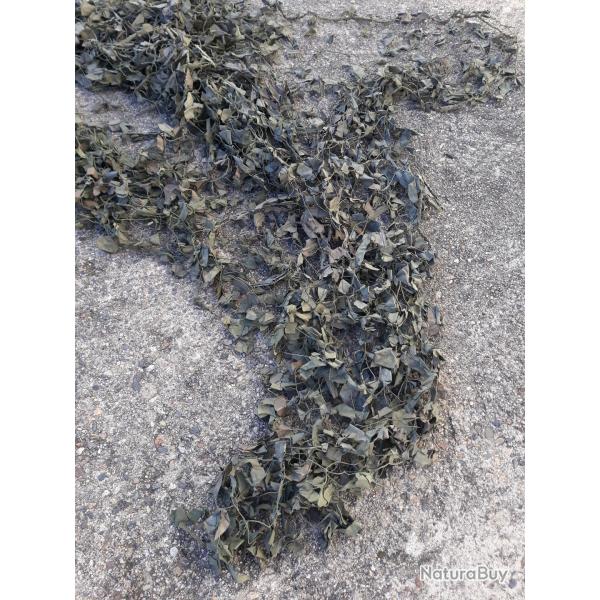 filet camouflage ancien en l etat cabane ,abris ,mirador, affut. Pour chasse photos animaliere