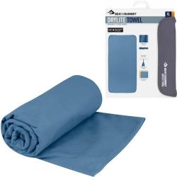 Serviette microfibre Sea to Summit Drylite Towel XL 75x150 bleue