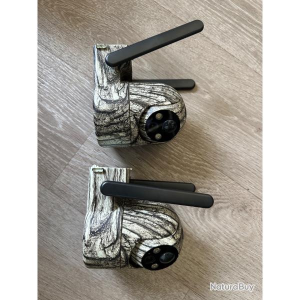 Lot de 2 cam�ras de chasse / surveillance 4G LTE orientable