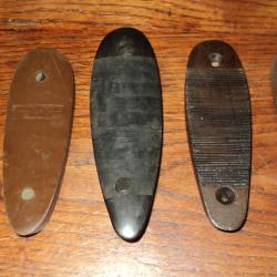 Lot de 5 plaques de couche pour fusils ou carabines