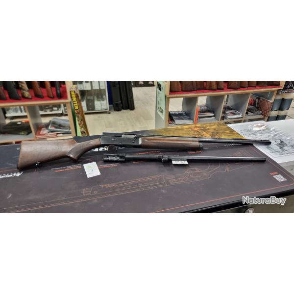 fusil Browning auto 5 cal 12/70 avec 2 Canons
