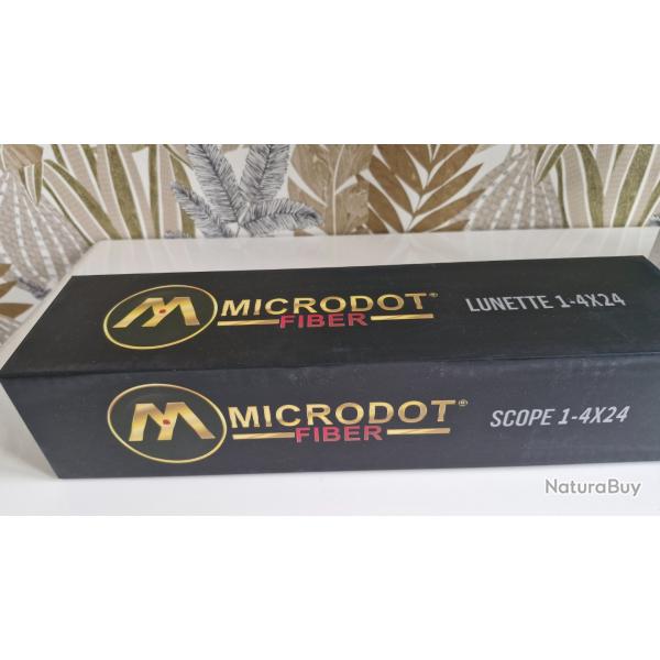 Lunette microdot fiber scope 1-4x24