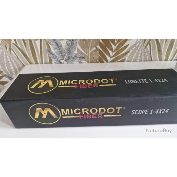 Lunette microdot fiber scope 1-4x24