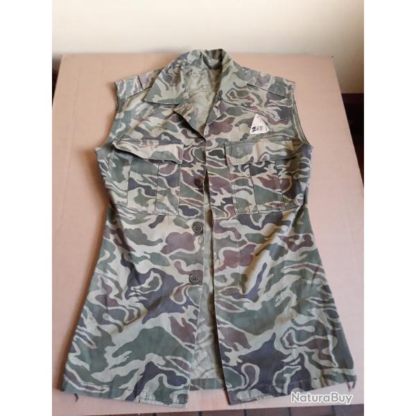 Rare veste camouflage periode guerre du vietnam collection militaria histoire