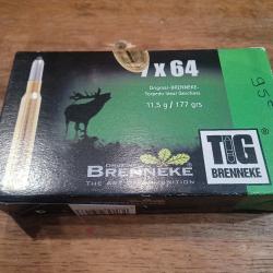 Balle BRENNEKE cal 7x64