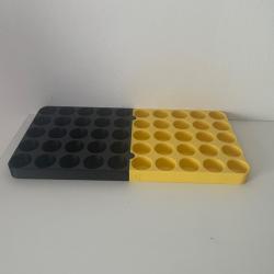 Plateau de rechargement 50 &eacute;tuis calibre 12