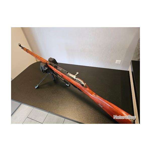 Fusil Mosin Nagant 1891/30 de 1936 fabrication TULA Boitier octogonal Calibre : 7.62X54R