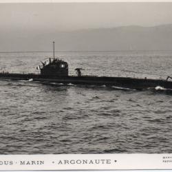 Carte postale Sous-Marin "Argonaute" -N&deg;7776