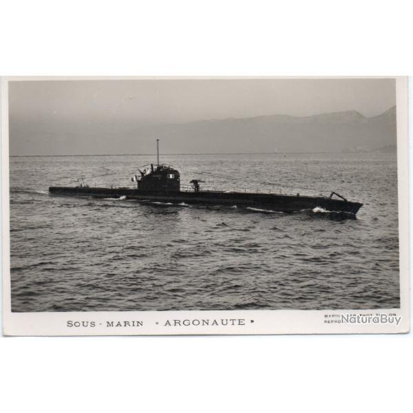 Carte postale Sous-Marin "Argonaute" -N�7776