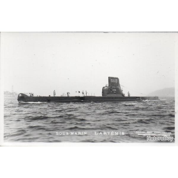 Carte postale Sous-Marin "LARTEMIS" -N�7777