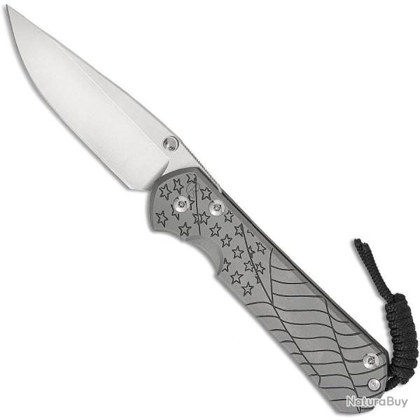 Large Sebenza 31 Drop Point Forever Flag - Chris Reeve