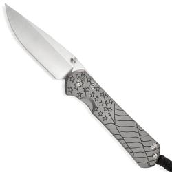 Small Sebenza 31 Drop Point Forever Flag - Chris Reeve