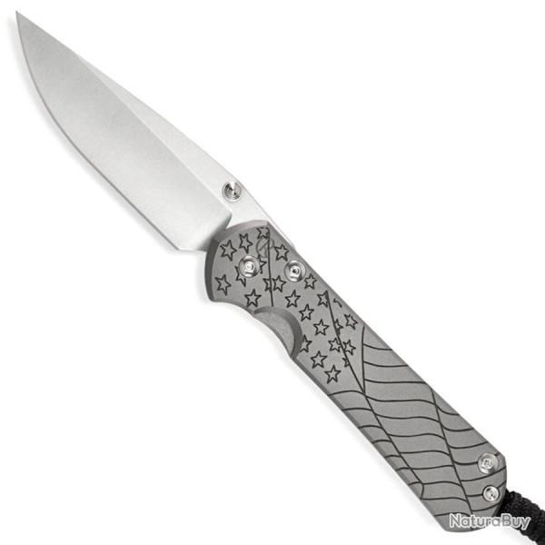 Small Sebenza 31 Drop Point Forever Flag - Chris Reeve