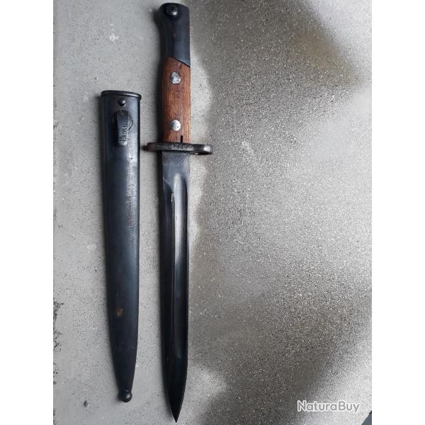 baionnette mauser yougoslave collection histoire militaria