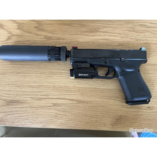 Glock 19 GEN 5 MOS Filet� 9mm