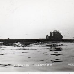 Carte Postale Sous Marin L'Astr&eacute;e -N&deg;7779