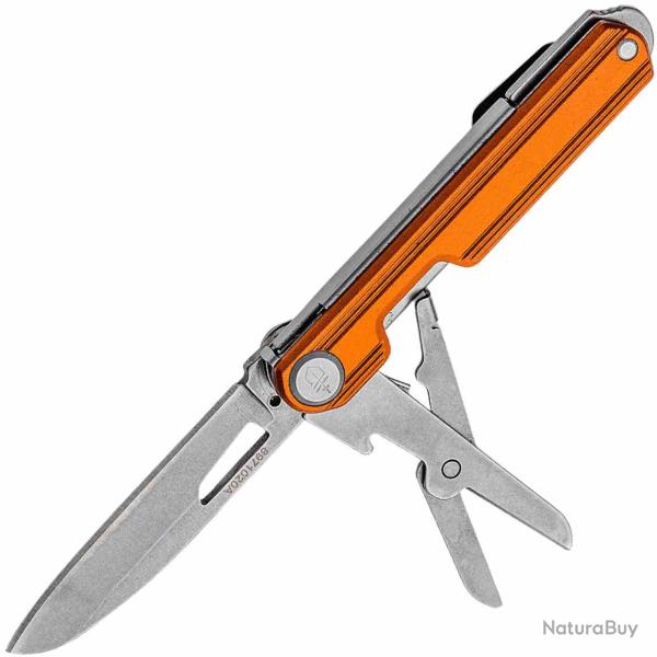Outil Multifonction Gerber Armbar Slim Cut Lame Acier Inox Manche Alu Orange Ciseaux G1724