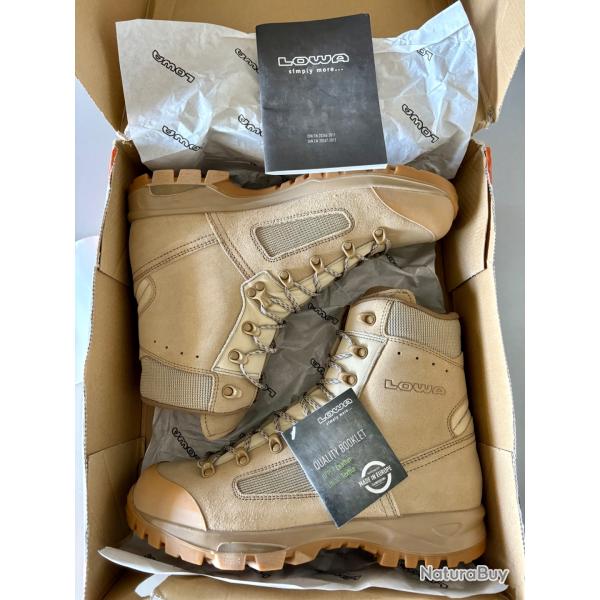 Chaussures de Combat Lowa �lite D�sert