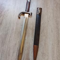 ba&iuml;onnette br&eacute;silienne 1908 mauser