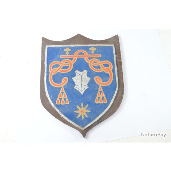 Ancien blason peint insigne 6e R�giment de Cuirassiers 6 RC