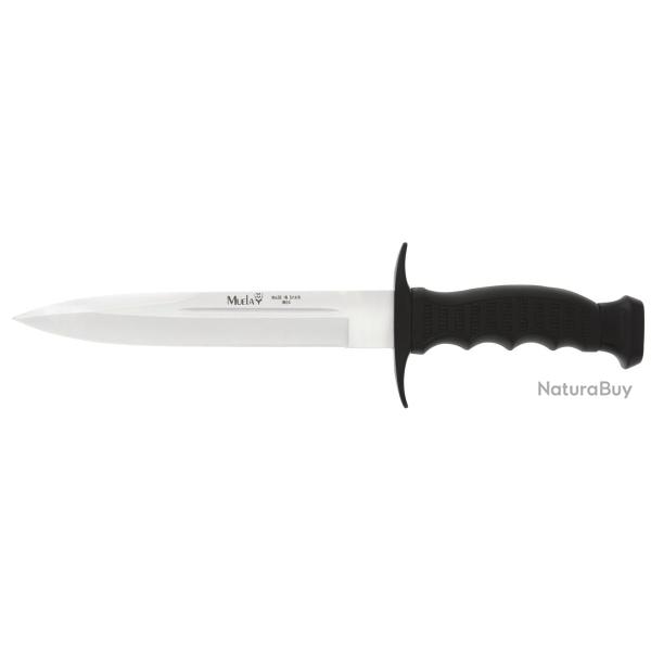 Dague Muela Mountain manche gomme noire lame 19cm