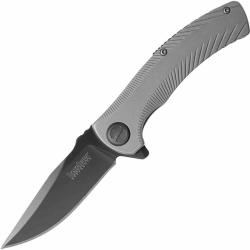 Couteau Kershaw Seguin A/O Lame Acier 8Cr13MoV PVD Gris Manche Acier O/A Frame Lock KS3490X
