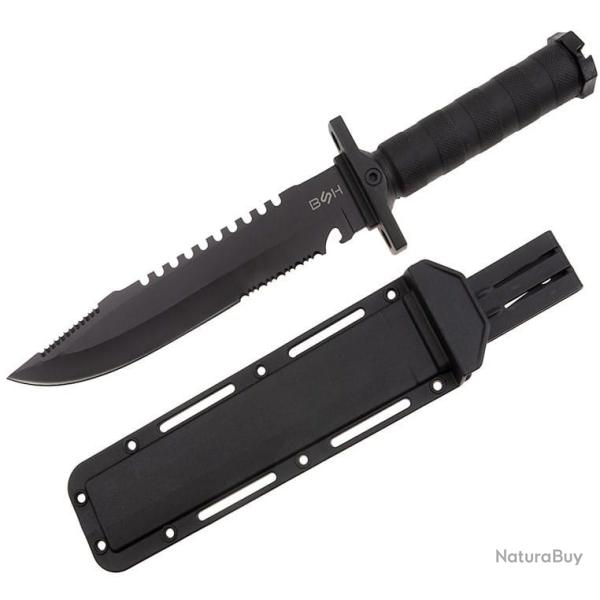 ENCHERE GRAND COUTEAU DE SURVIE TACTIQUE