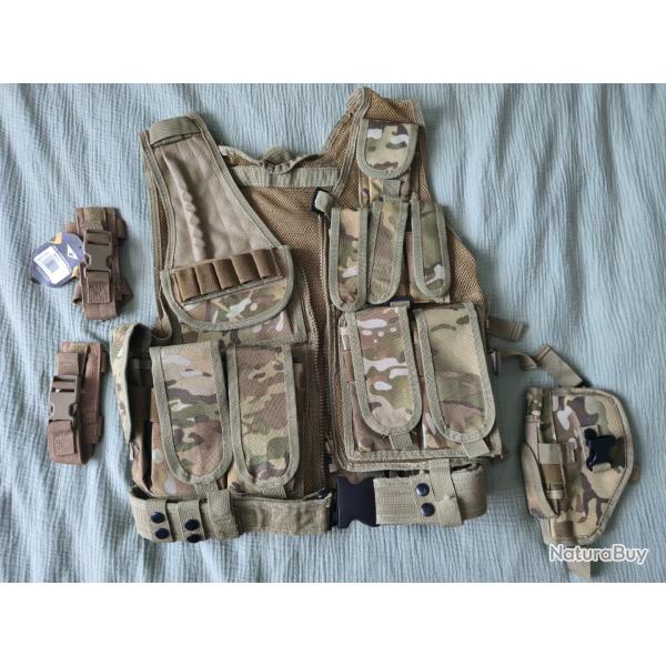 Gilet tactique Airsoft